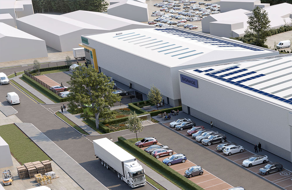 Stover Trading Estate CGI